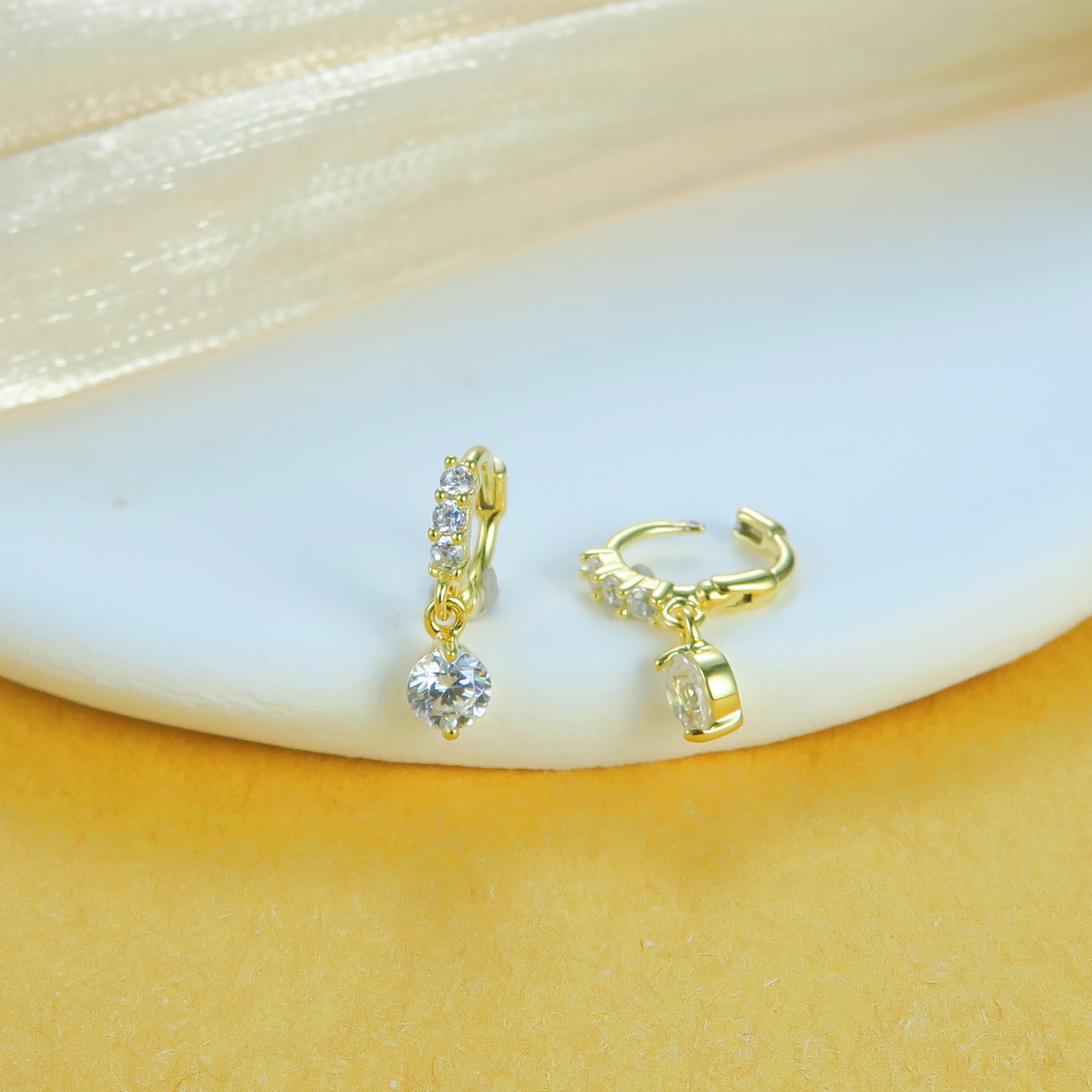 NO.E144  925純銀耳環   內徑約5mm   