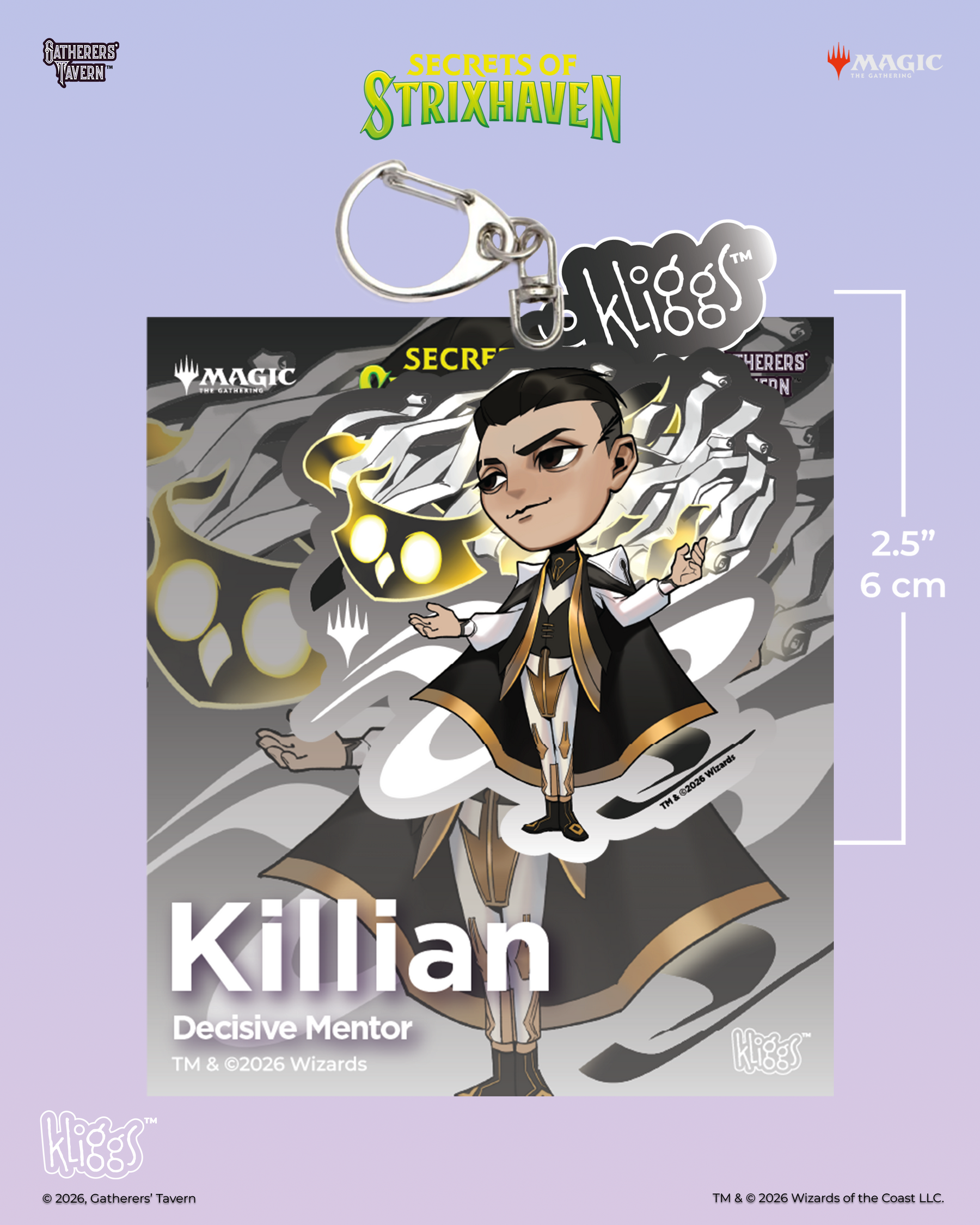 Secrets of Strixhaven Kliggs Keychains (10種)