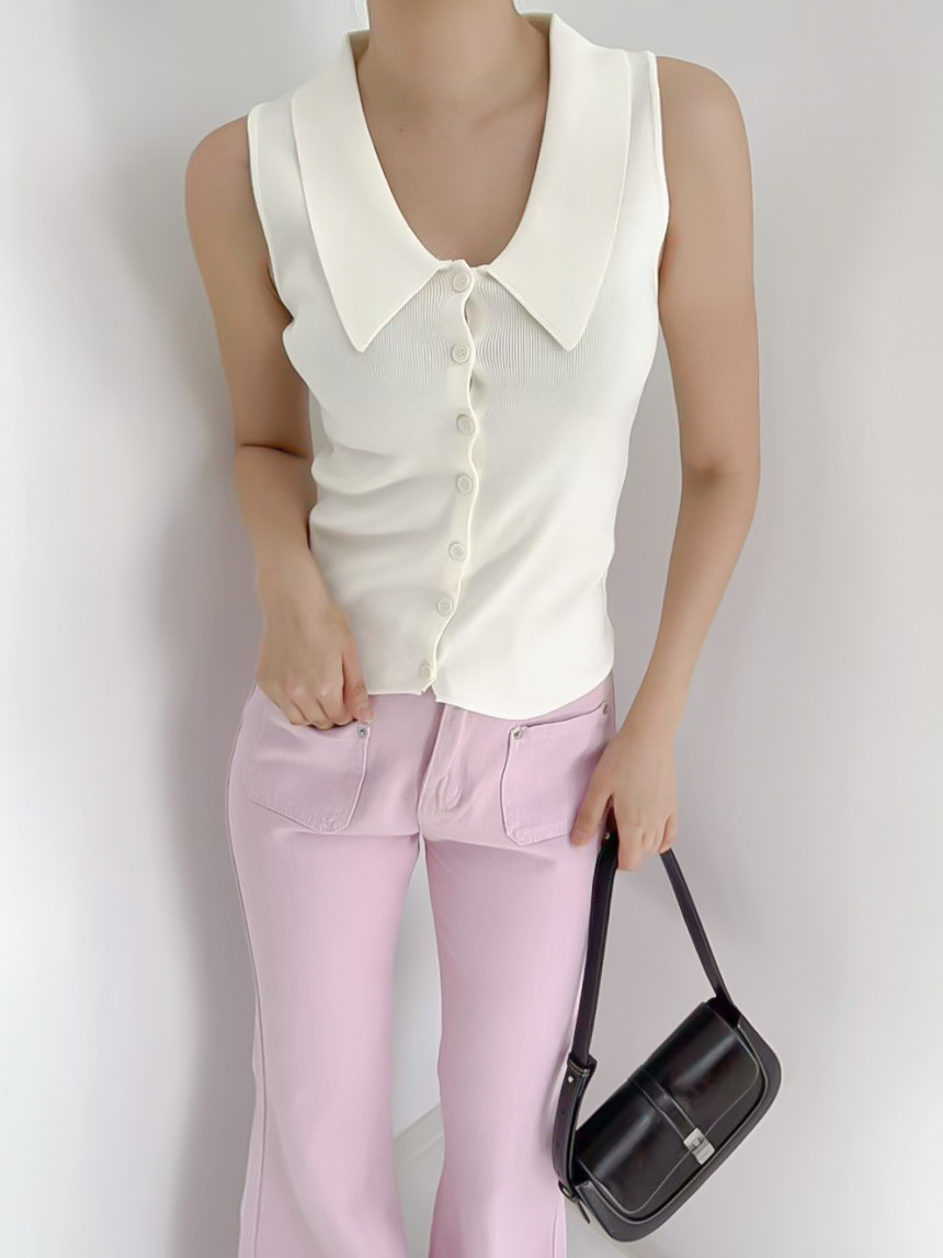 ♥︎法式氣質Polo上衣