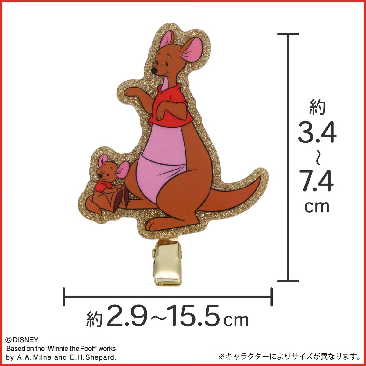 🌸 【預訂】Red Shirt Friends Series-Bangs Clips(隨機)