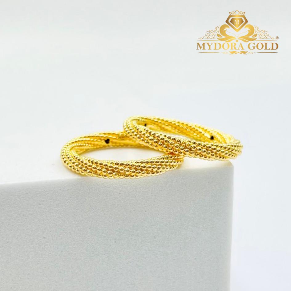 MYDORA Cincin Belah Rotan Pintal Jagung (5G) l EMAS 916/22K