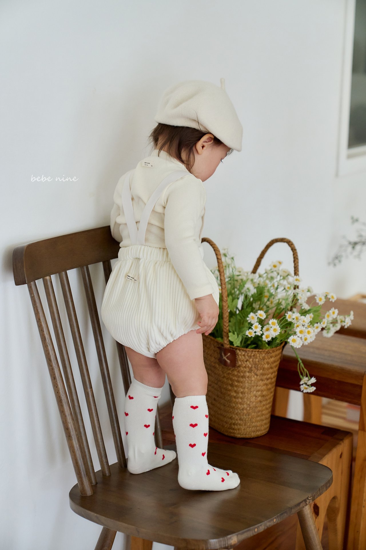 Bebenine Nine Heart Knee Socks Set
