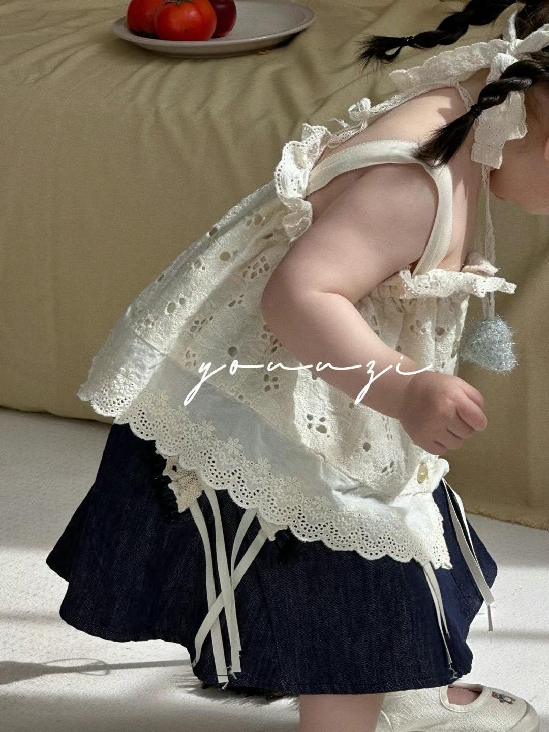 通花刺繡吊帶背心YZ25227 