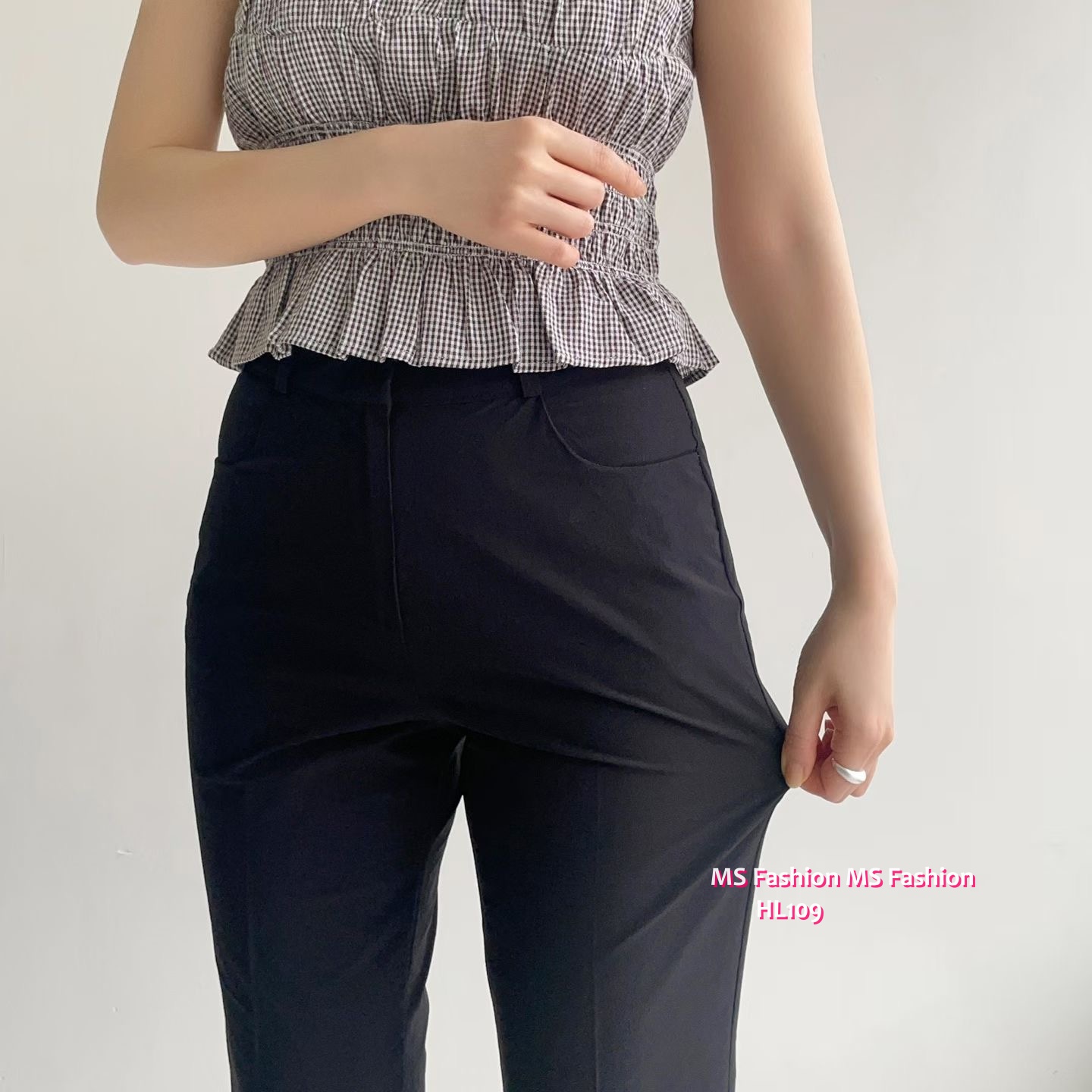 HL109 韓國🌼Howluk小開叉直腳褲