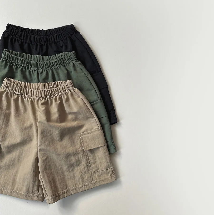 🇰🇷 Whitesketchbook | 側口袋五分工作褲 3色