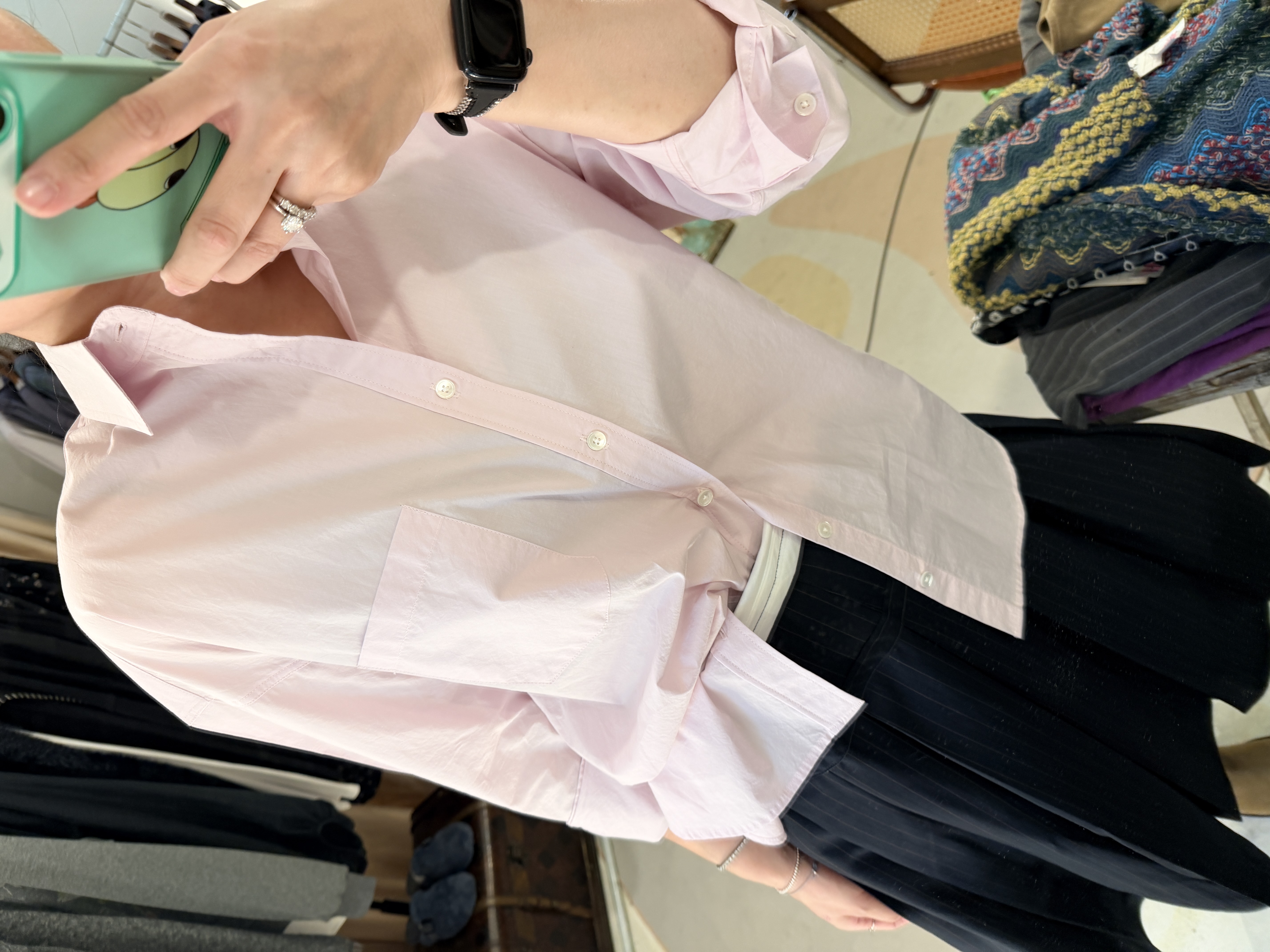 Zipped skirt