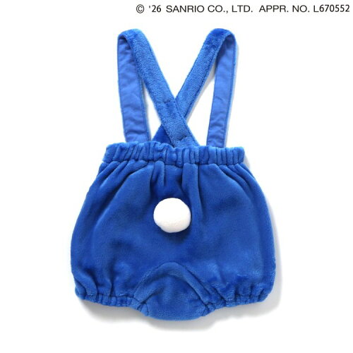 🆕【⭐訂購⭐】🌀 🇯🇵 日本直送🇯🇵 #Sanrio 可愛刺繡圖案 絨毛 背帶燈籠褲［4款選］🌀 [ELIA-0015]