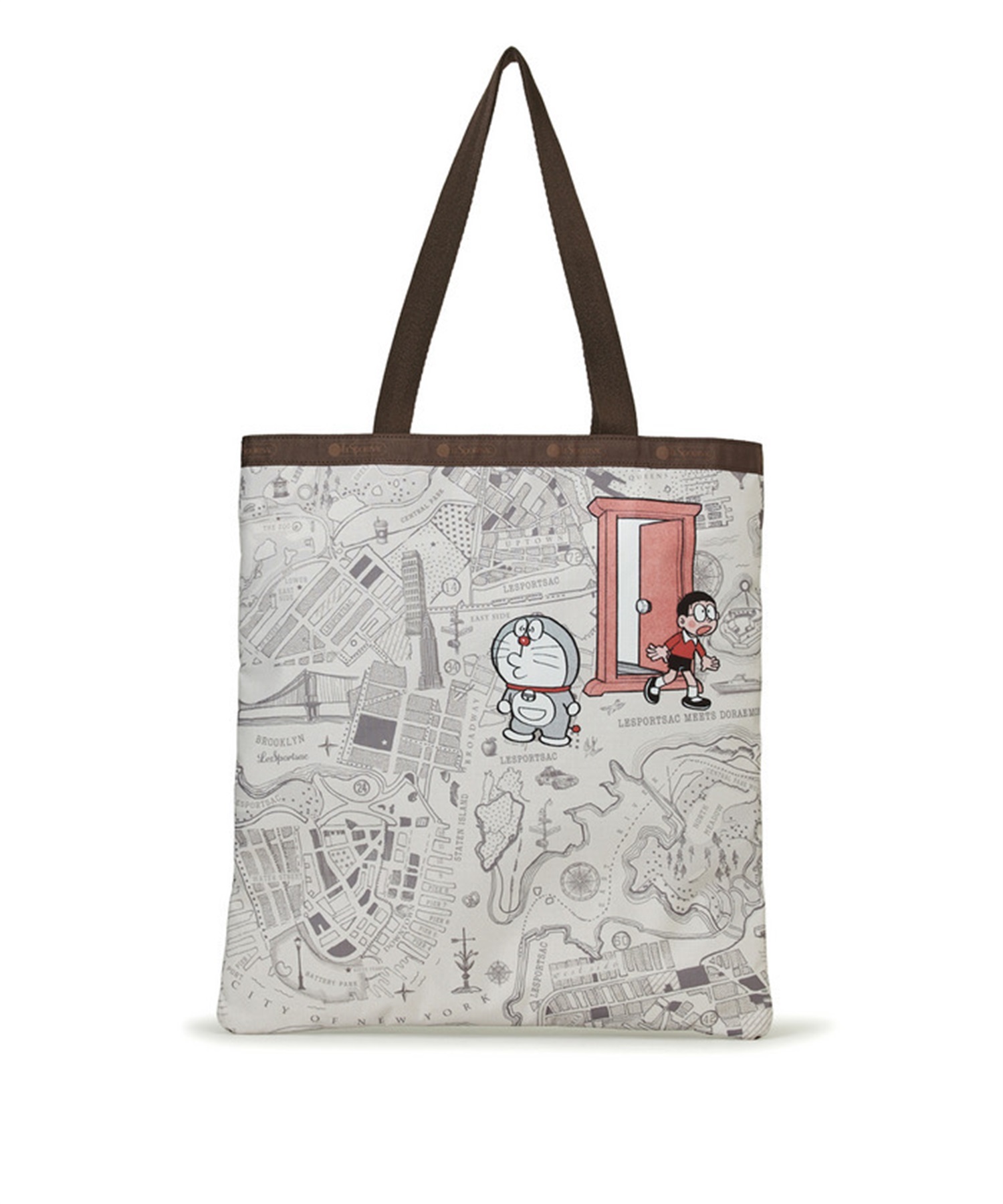 [訂購] [日本直送] 💙 LeSportsac「DORAEMON LARGE EMERALD TOTE」 📏 尺寸/內容：高約39cm｜闊約35cm {TF260813}