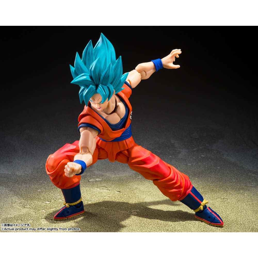 INCOMING SHF Dragon Ball SSGSS Goku Blue Power Transcending Limits
