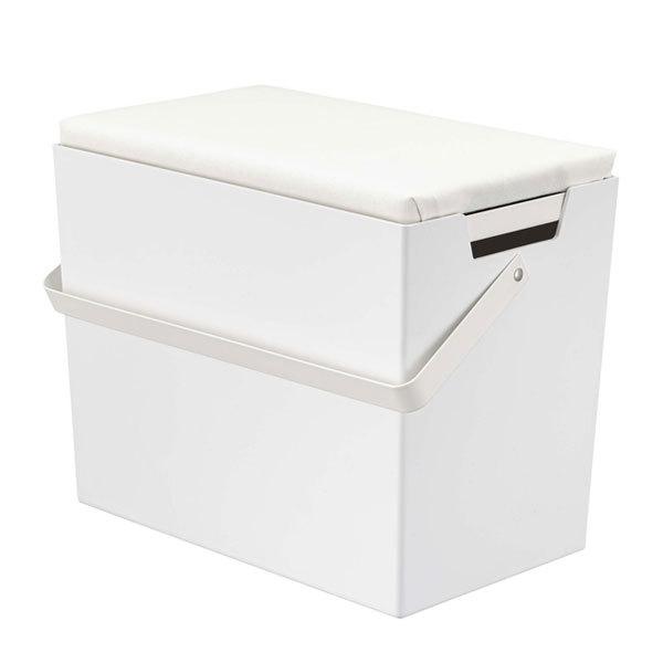 🔥🔥【日本直送《TOWER》蓋式熨斗收納箱兼熨斗台】