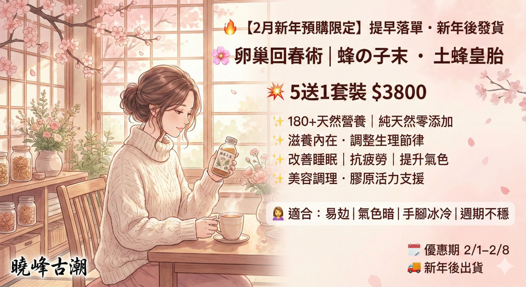 新年由內靚到外・女神養成4部曲