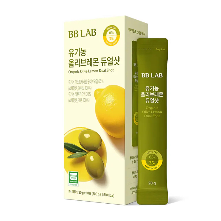 BB LAB有機橄欖檸檬雙效飲禮盒裝（10支*3盒）