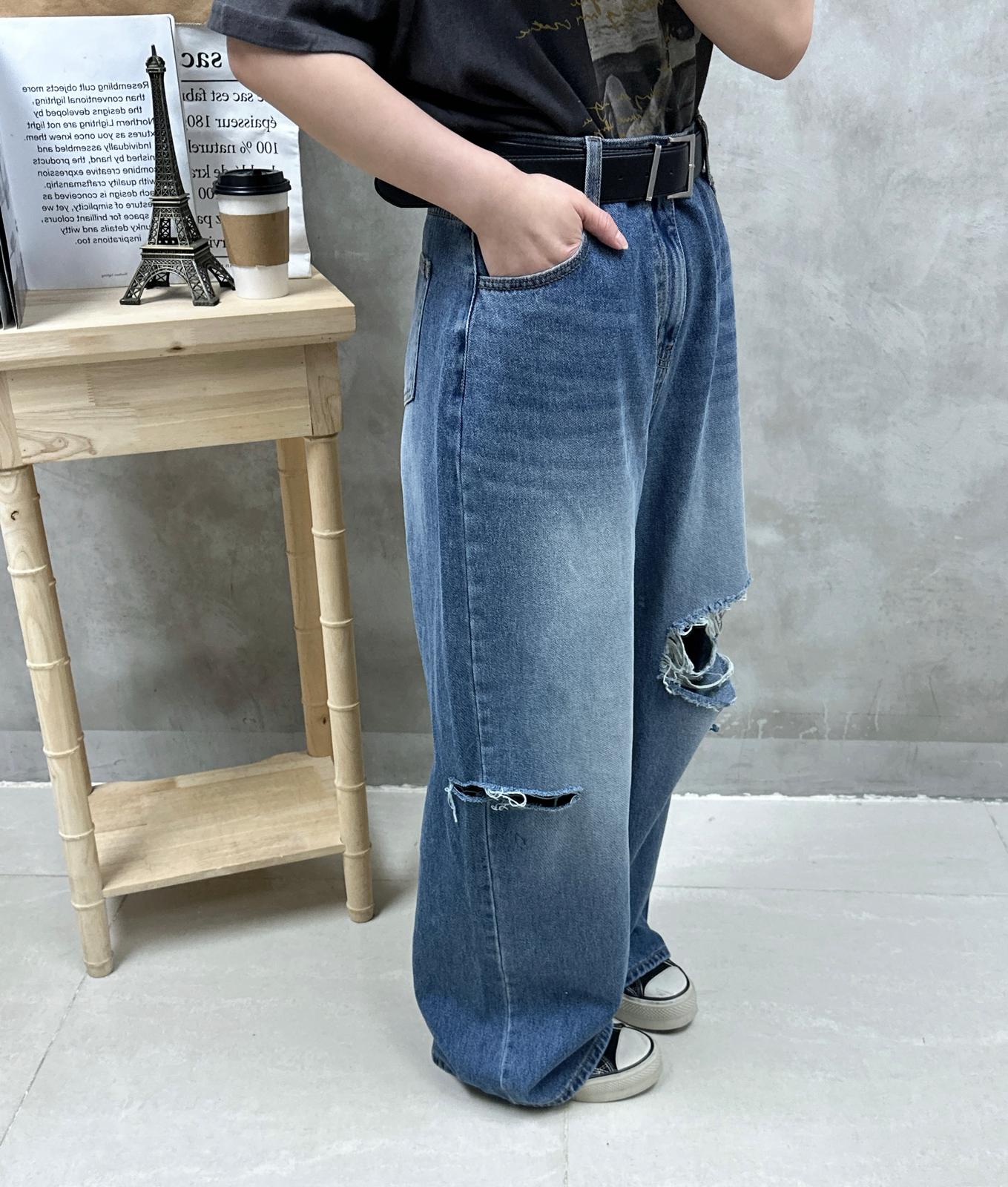 U06 洗水print露膊Top