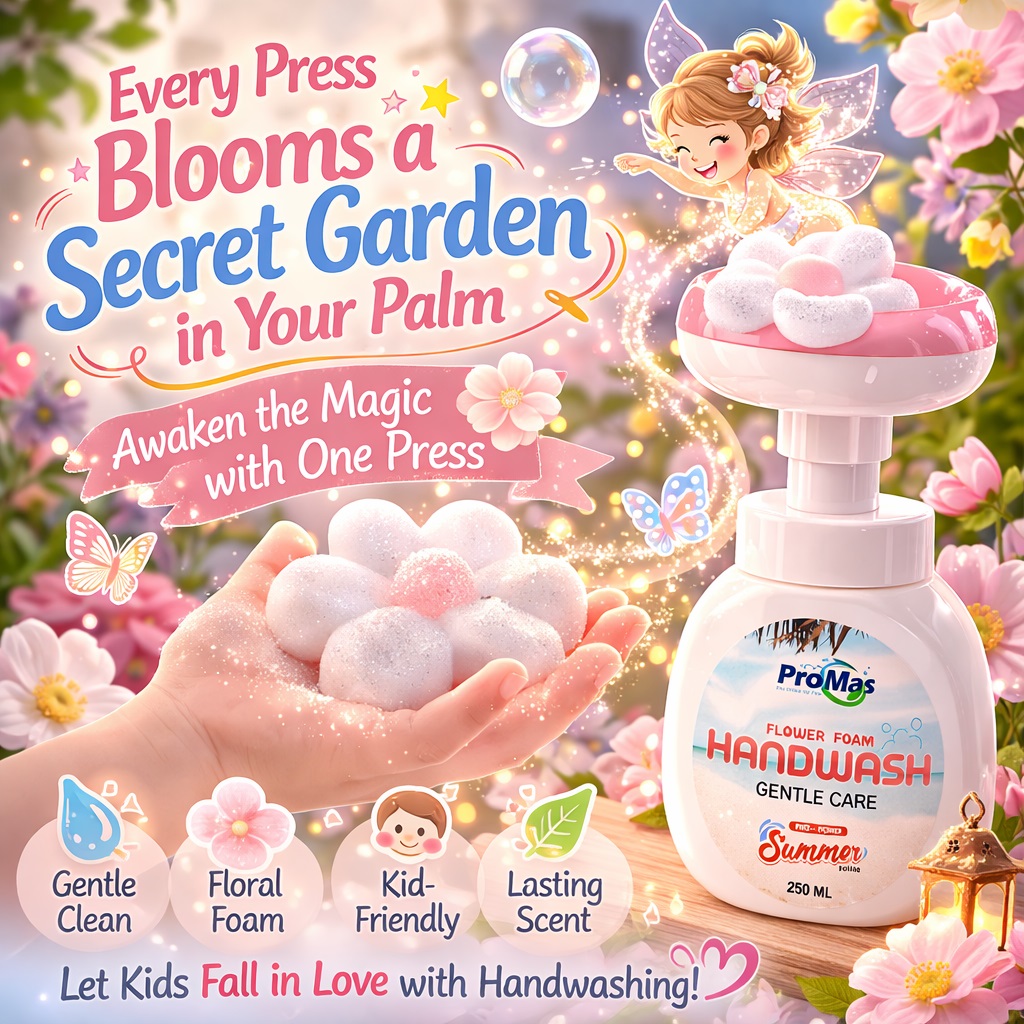 Pro-Power  Flower-Foam Hand Wash (Summer) 250ML (Buy 1 Get 1 Free) – Total 500ML 