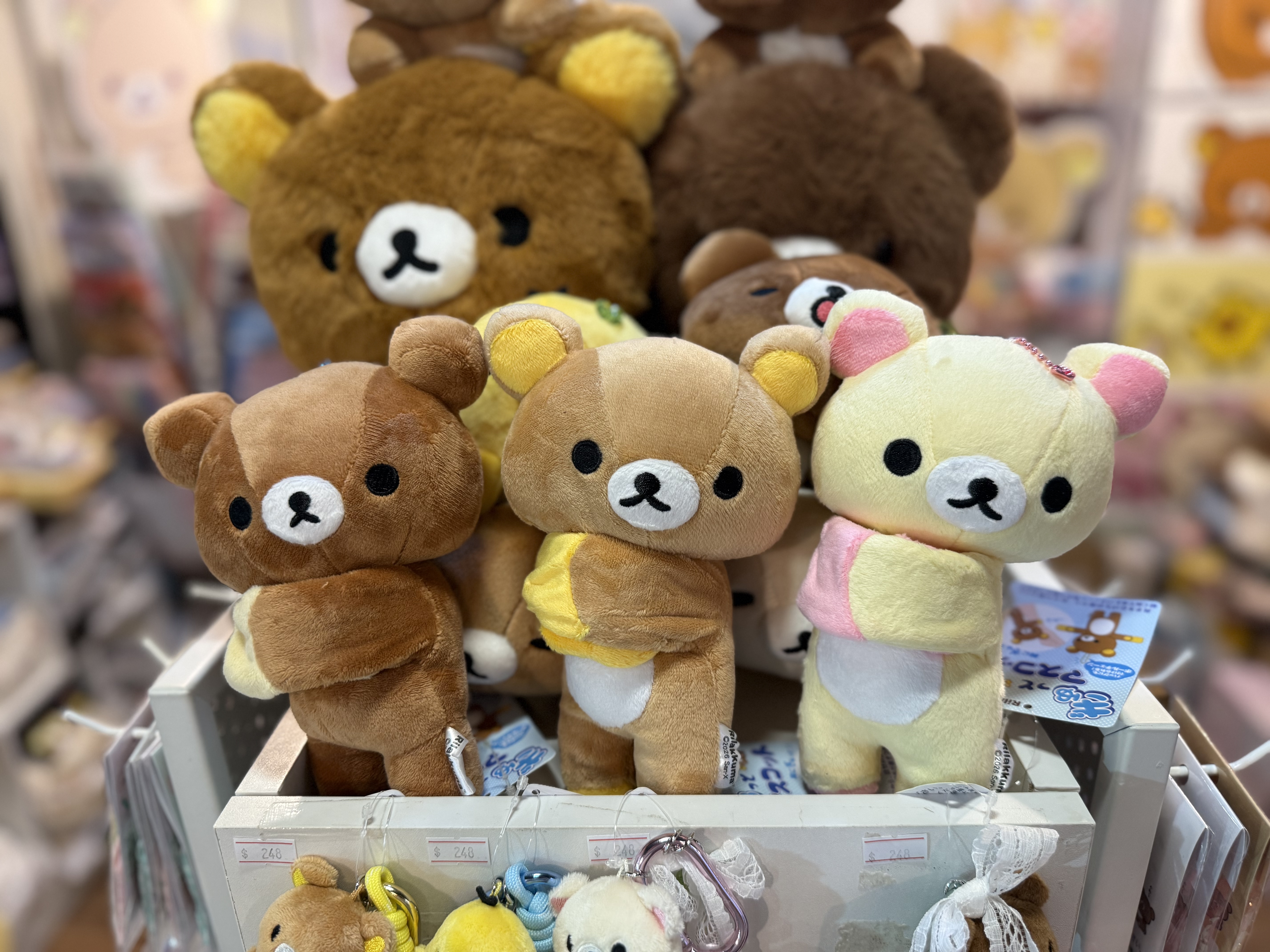 《現貨》全新RILAKKUMA熊抱抱掛飾