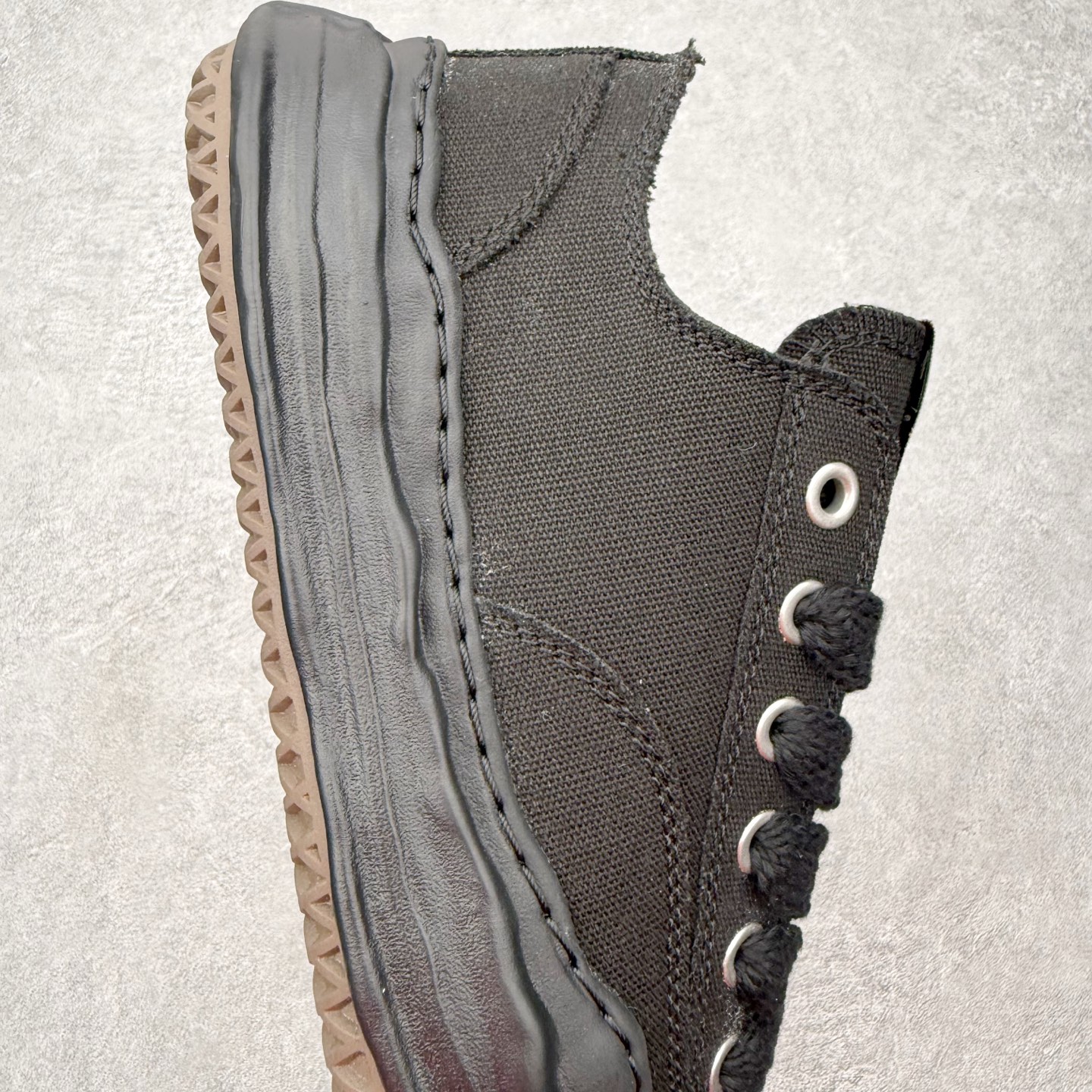 Maison Mihara Yasuhiro MMY "Hank" OG Sole Canvas Low-top Sneaker