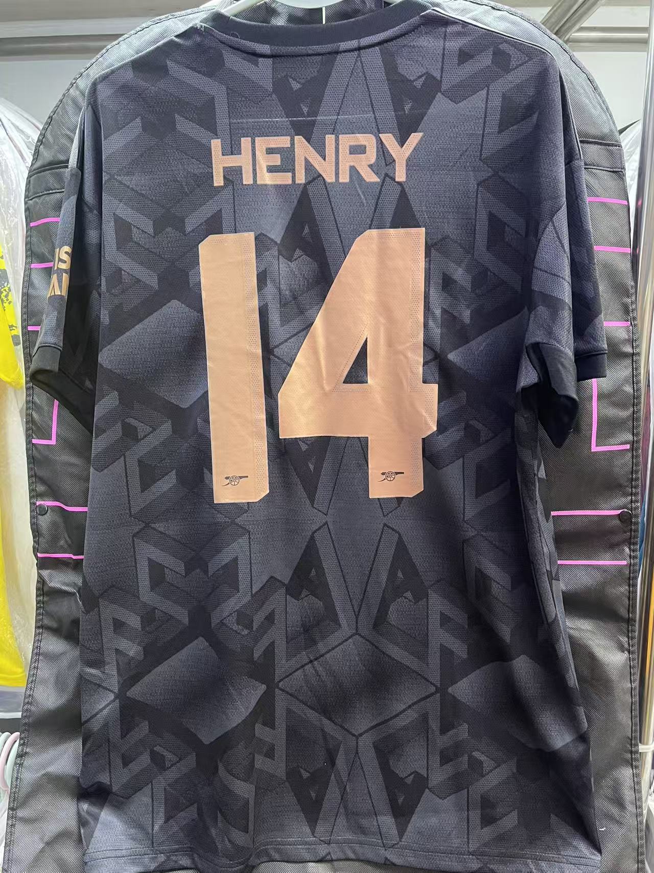 2022-23 Arsenal 3rd Shirt #14 HENRY Size L