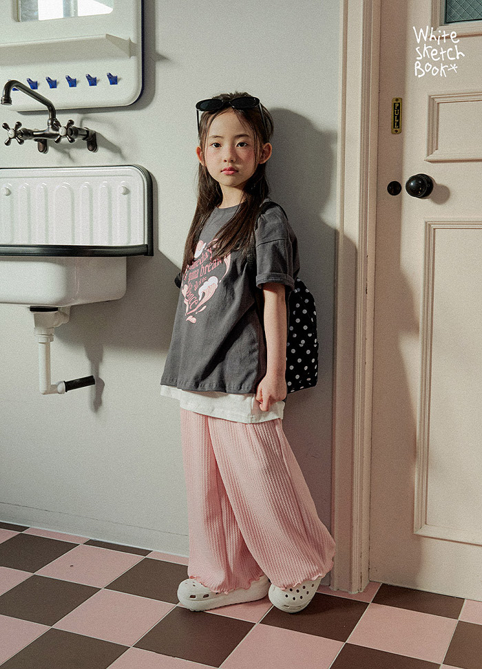 🇰🇷WhiteSketchBook長褲