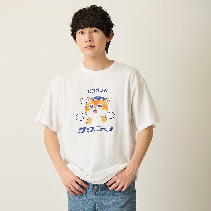 🎀【預訂】 mofusand T-shirt 白色