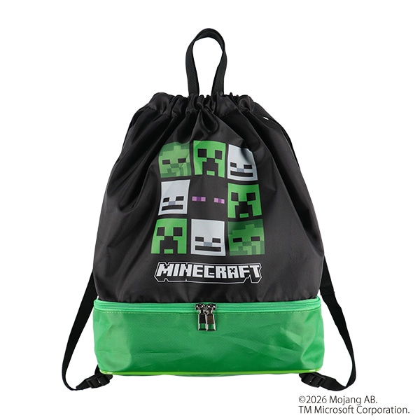 🆕【⭐訂購⭐】🇯🇵日本直送🌀#Minecraft 乾濕分離 雙層 索繩 游水背包［2款選］🌀[ELDD-0136][260422]