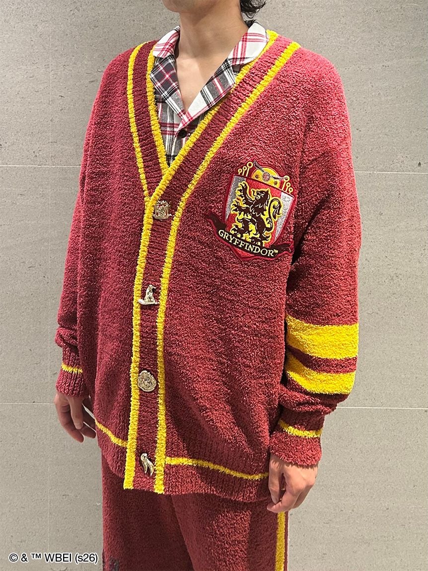 學院紐扣開襟衫 Motif Button Cardigan｜SNIDEL HOME X 哈利波特 聯名 第5彈 (Harry Potter)【預購】 (26195-P）