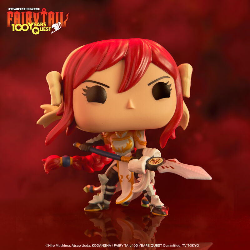 📦訂購 英國代購 Funko POP! FAIRY TAIL Erza Figure 魔導少年 模型