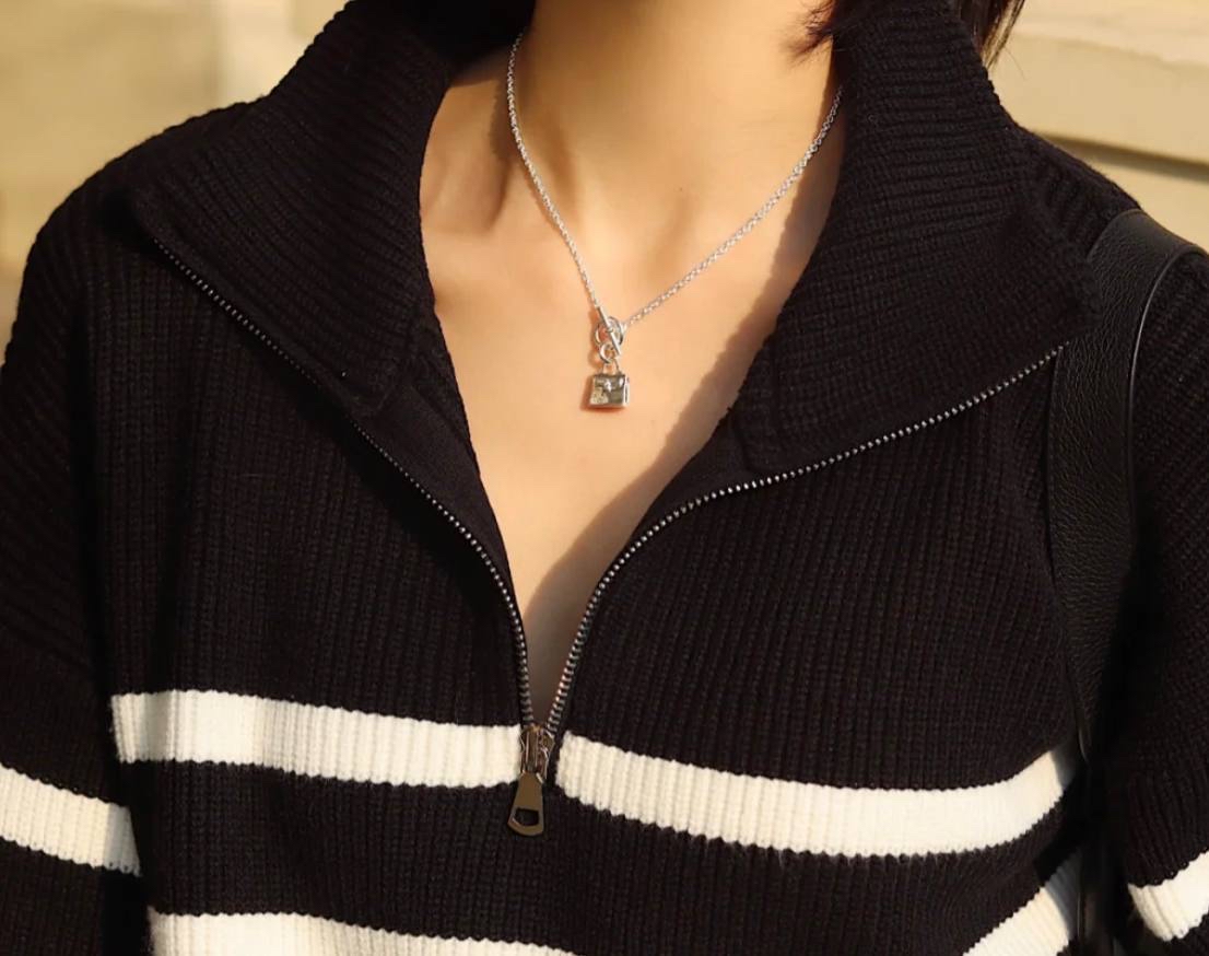 配貨價💕Hermes 925 Kelly 頸鏈 小Kelly 掛心口太可愛了🥰 長度:40cm