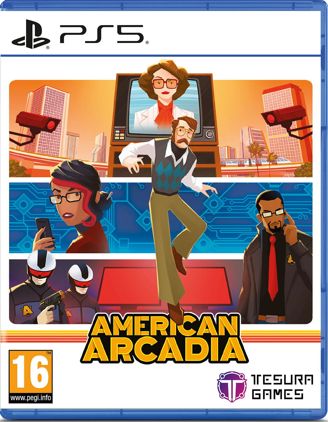 PS5 美國阿卡迪亞 American Arcadia 中/英/日文  (英文封面) PS5-4177