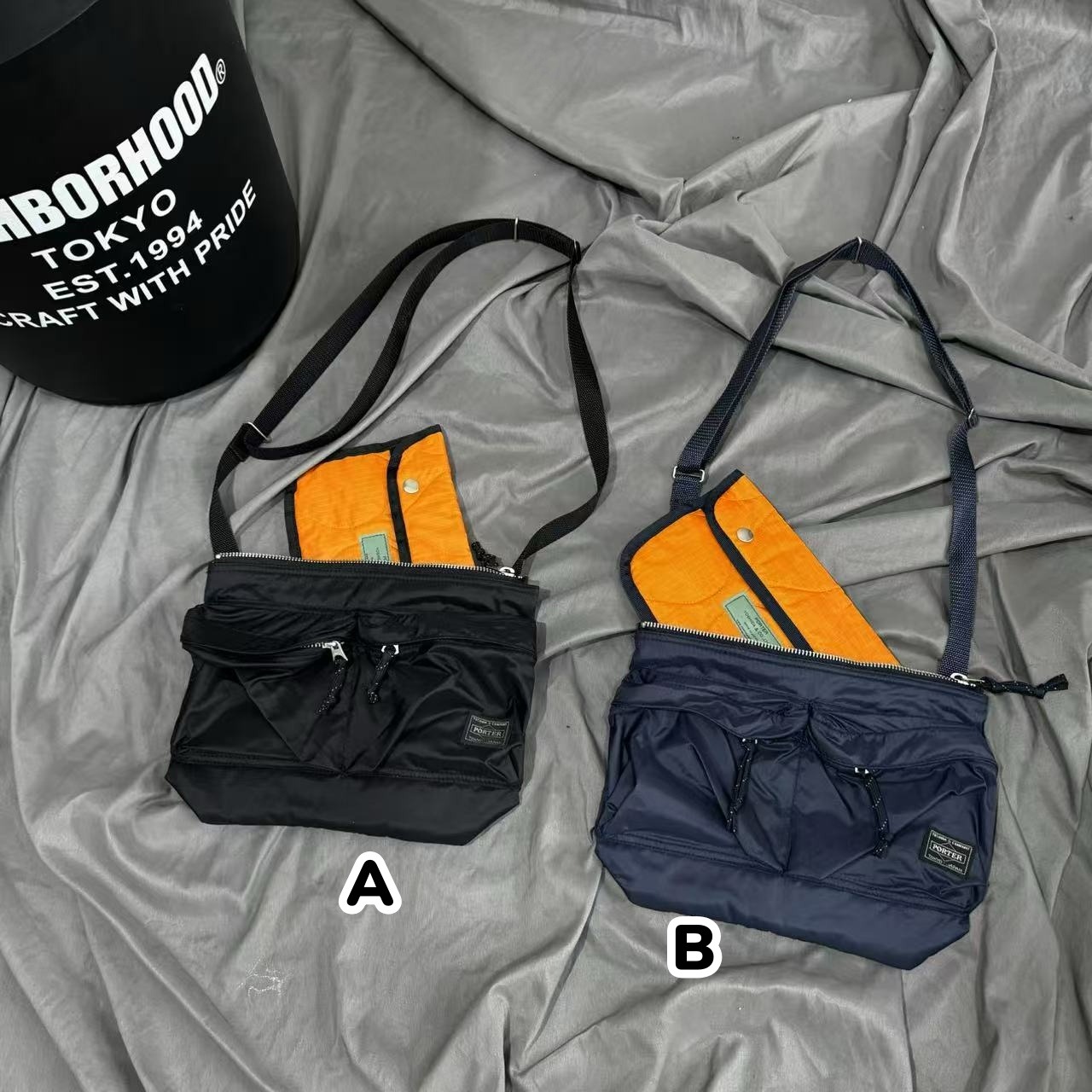 日系🇯🇵 PORTER 戶外防水斜揹袋