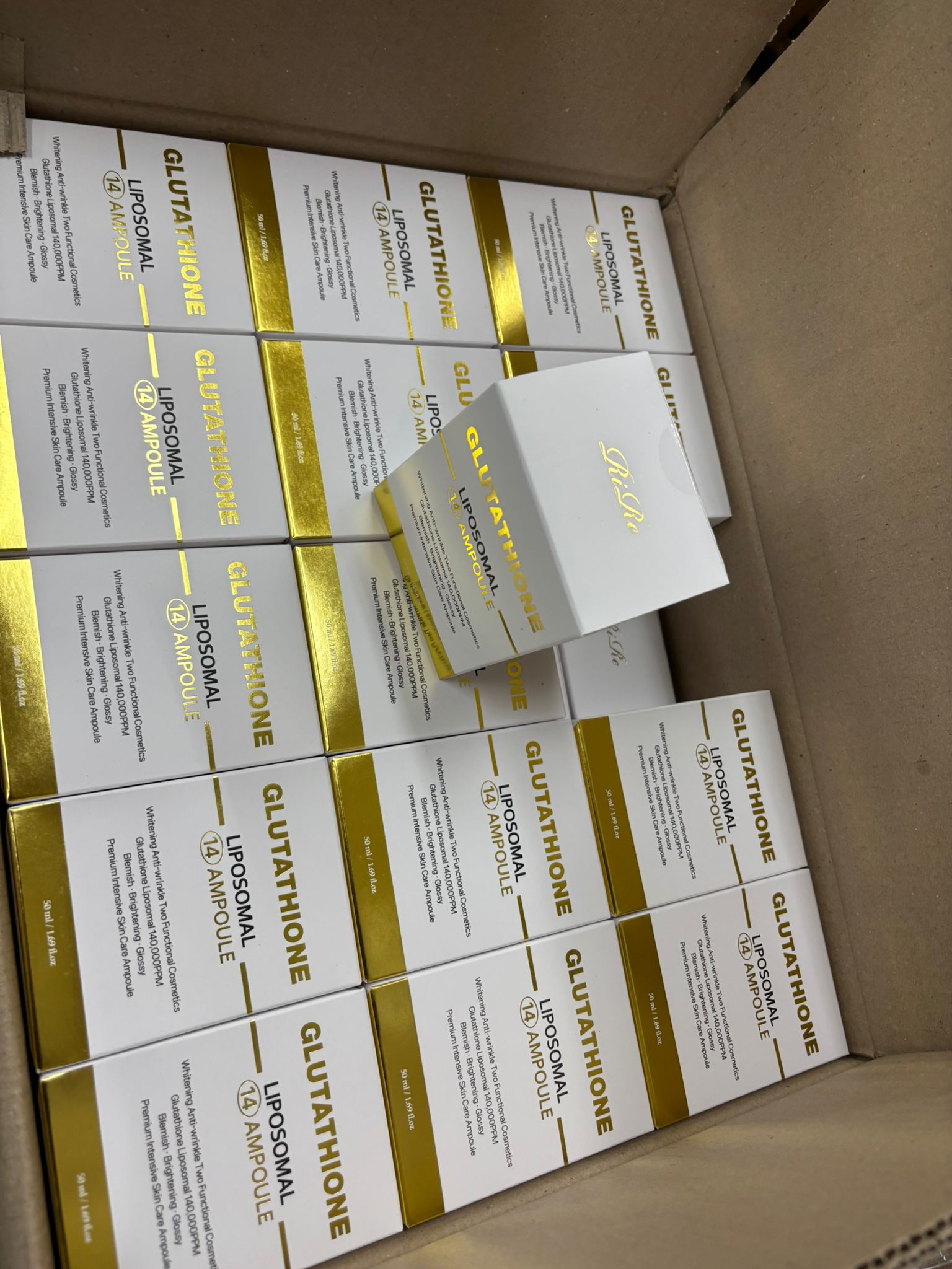 韓國🇰🇷Rire活性穀胱甘肽美容針安瓶50ML