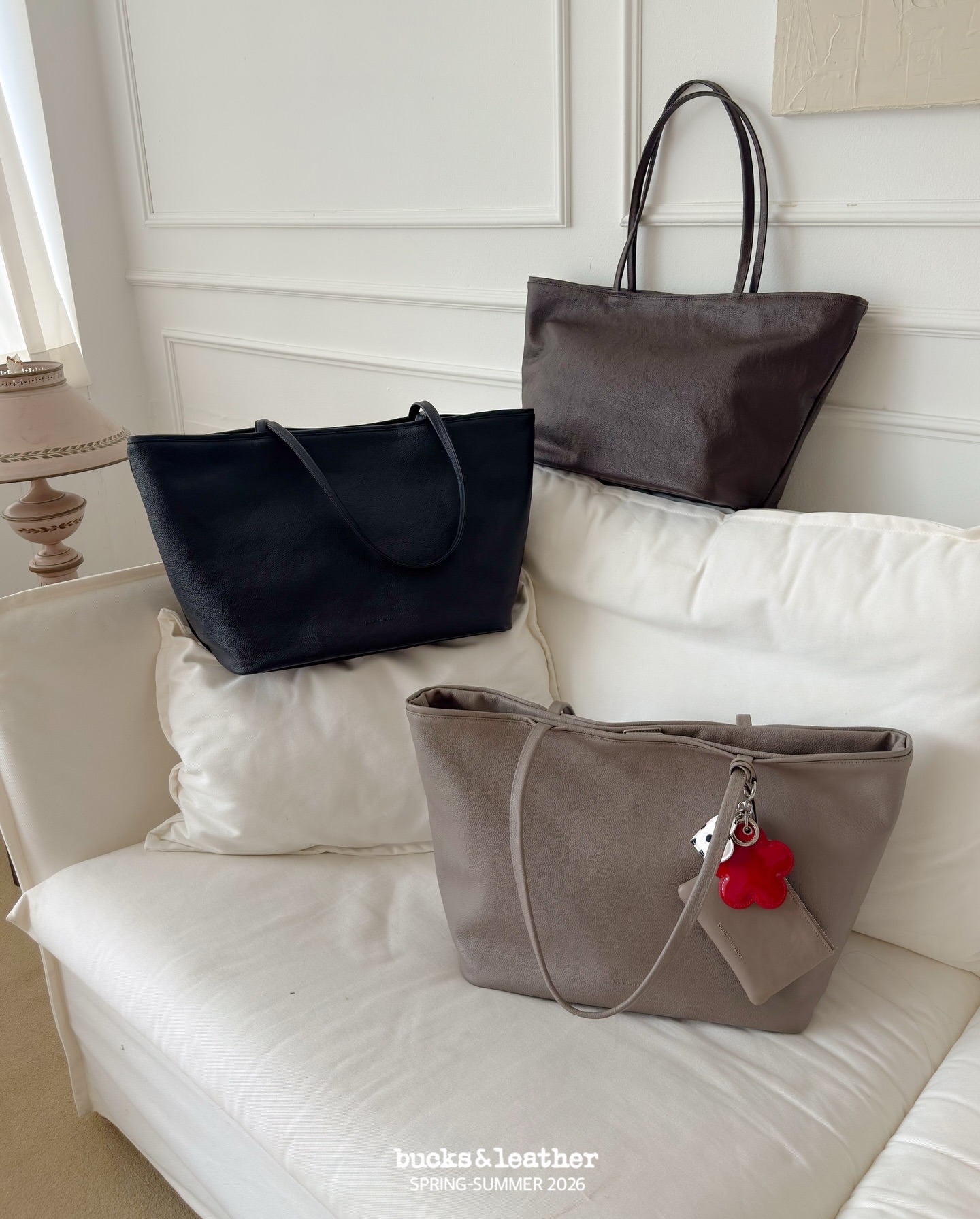  【26SS 超大容量款】預訂_Maxi Shopper by Bucks & Leather