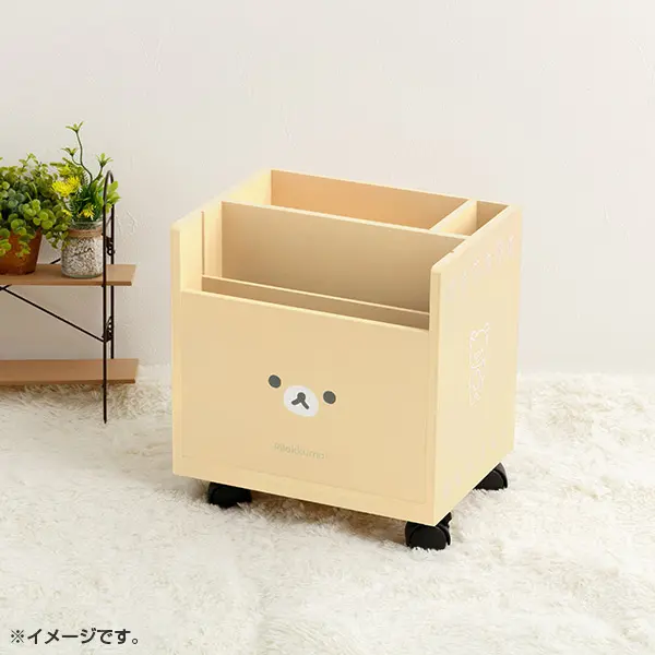 日本限定 鬆弛熊小型收納櫃(全2款) 