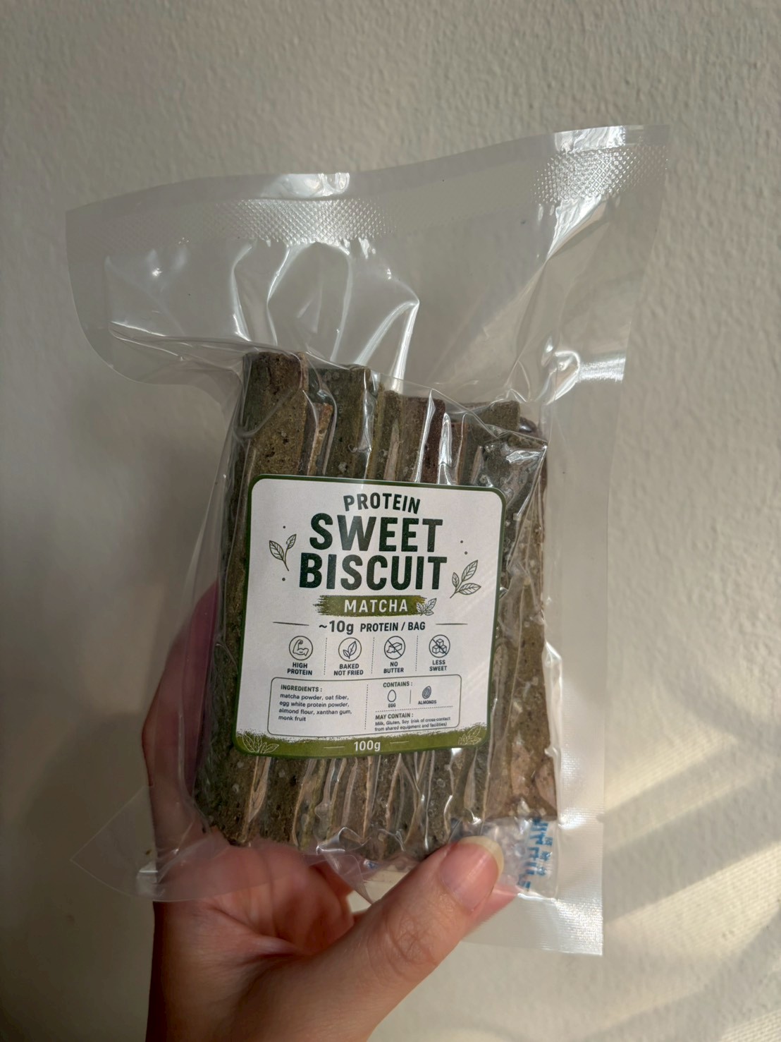 [BC]Protein sweet biscuit (Fit Biscotti) 100g