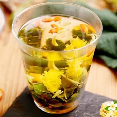 TEA005 (清肝明目) 枸杞菊花甘草方便茶包 - 菊花 枸杞 甘草 竹葉青  決明子  (5包裝)