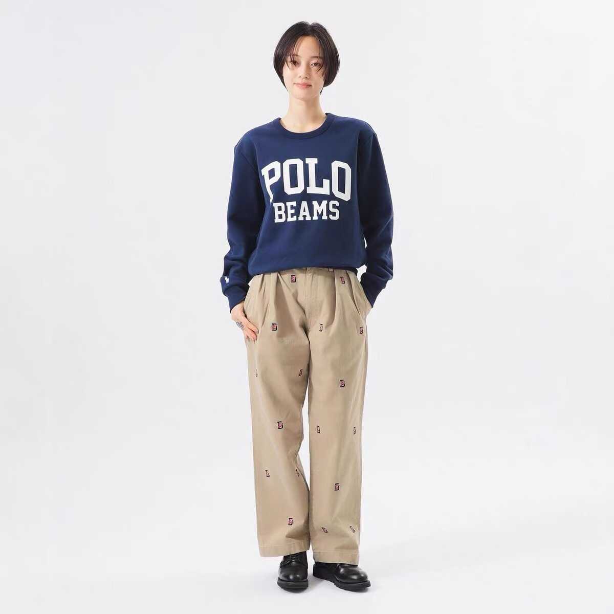 預訂 Polo x BEAMS 50週年圓領衛衣 [貨號26A1020]