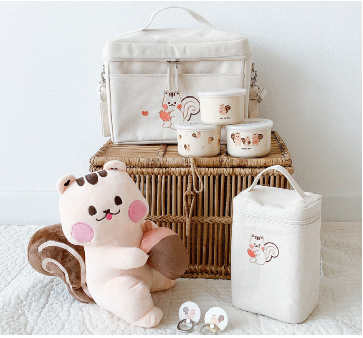 Large Storage Bag (Line Bear / Line Bunny / Line Squirrel)