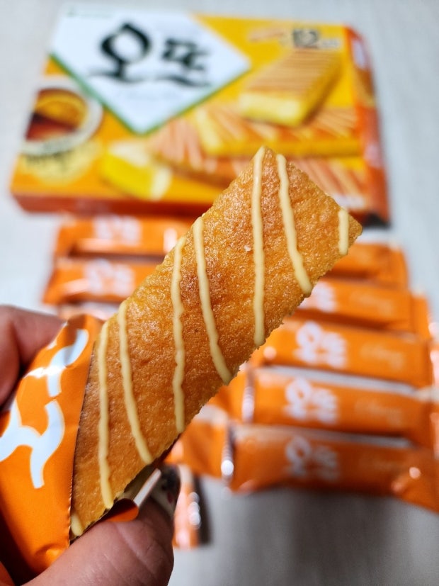 韓國 Orion O'tte 濃郁車打芝士 小蛋糕｜ Cheddar Cheese Bar Cake