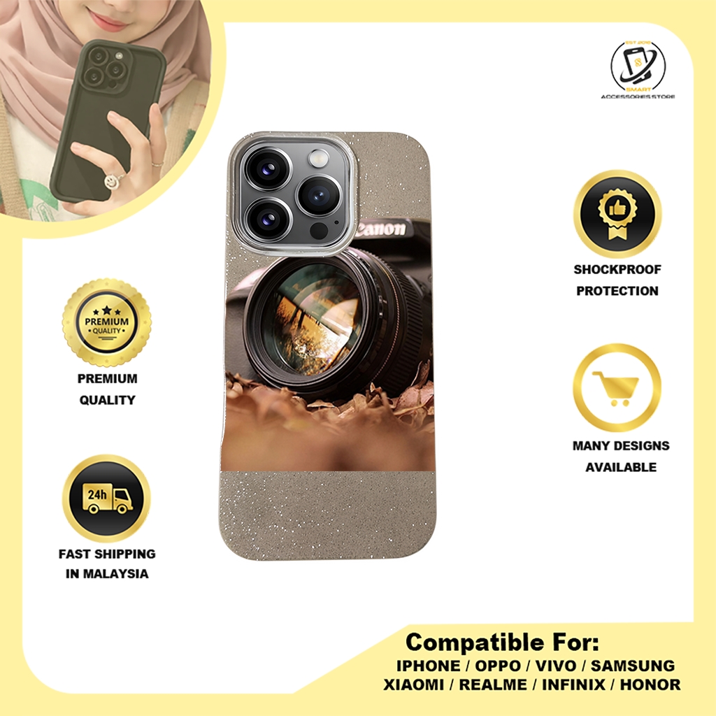 BLING CASE PHONE FOR IPHONE - DESIGN CAMERA A