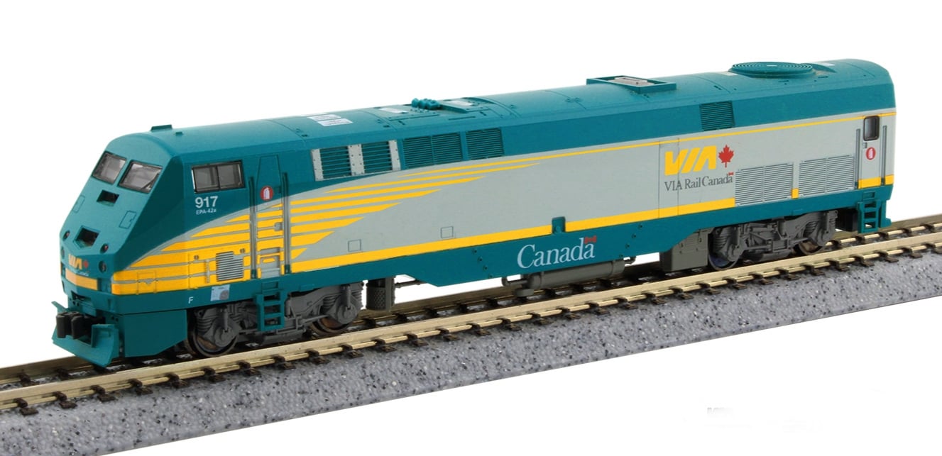 Kato P42 VIA #917 DCC Sound N 1:160