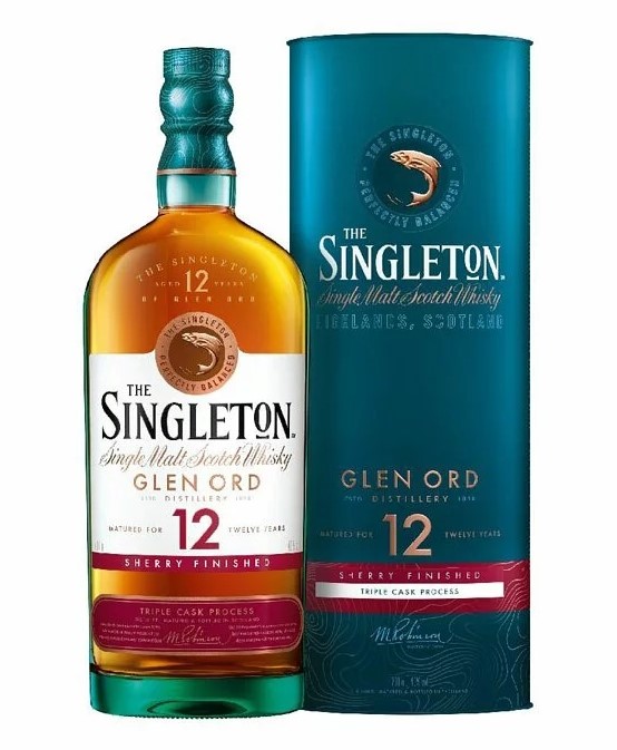 蘇格登12年 醇雪莉單一麥芽蘇格蘭威士忌 Singleton of Glen Ord 12 Years Sherry Casks Single Malt Whisky 40% 700ml