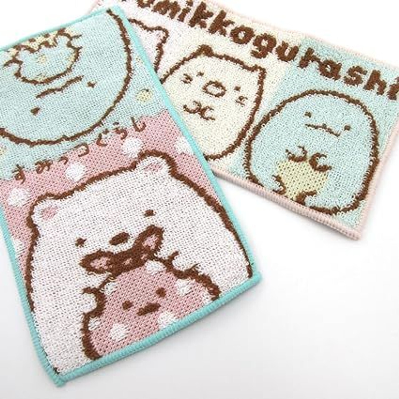 角落生物抗菌口袋毛巾 二條裝 20 x 10cm