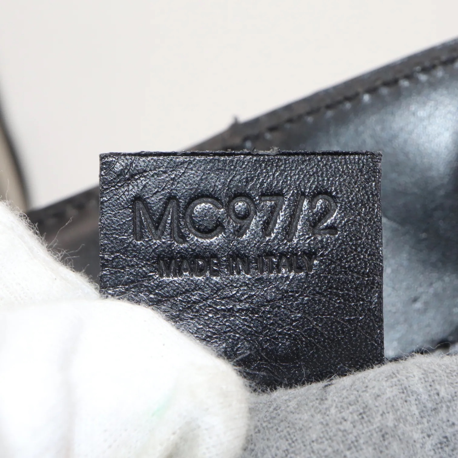 Celine Black Macadam Turn Lock Backpack