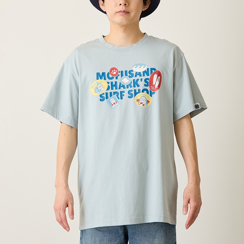 🌸 【預訂】T-shirt (SURF SHOP) - Mofusand Board Shark