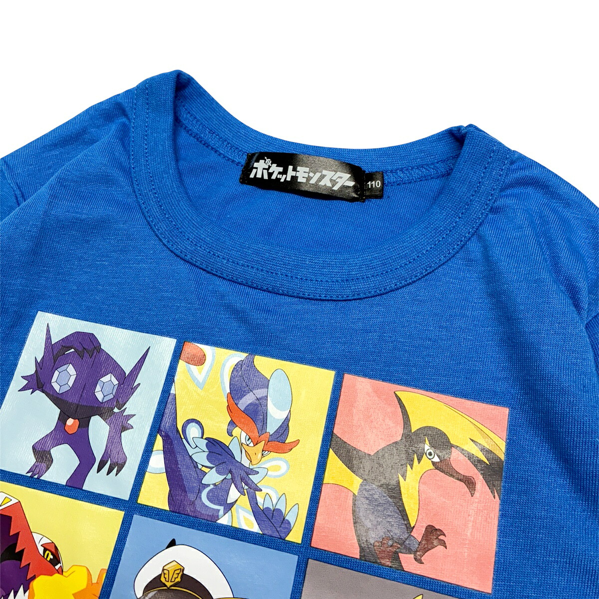 🆕【⭐訂購⭐】🇯🇵日本直送🌀#Pokemon 九宮格圖案 長袖 tee [2款選] 🌀[PLIA-0170] [261023]