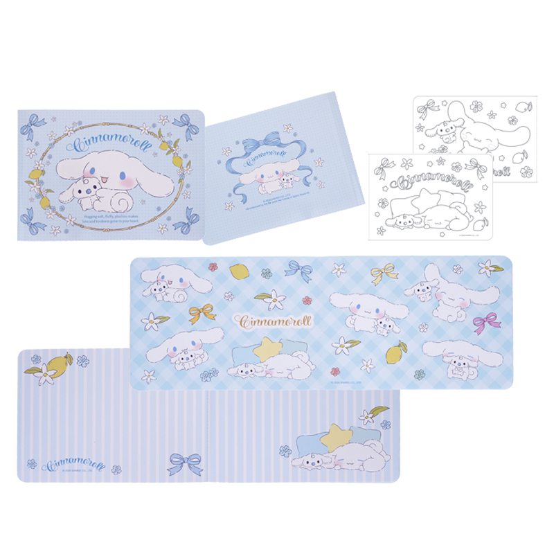 Cinnamoroll Sticker Album With Sticker 貼紙簿連精美貼紙及填色頁