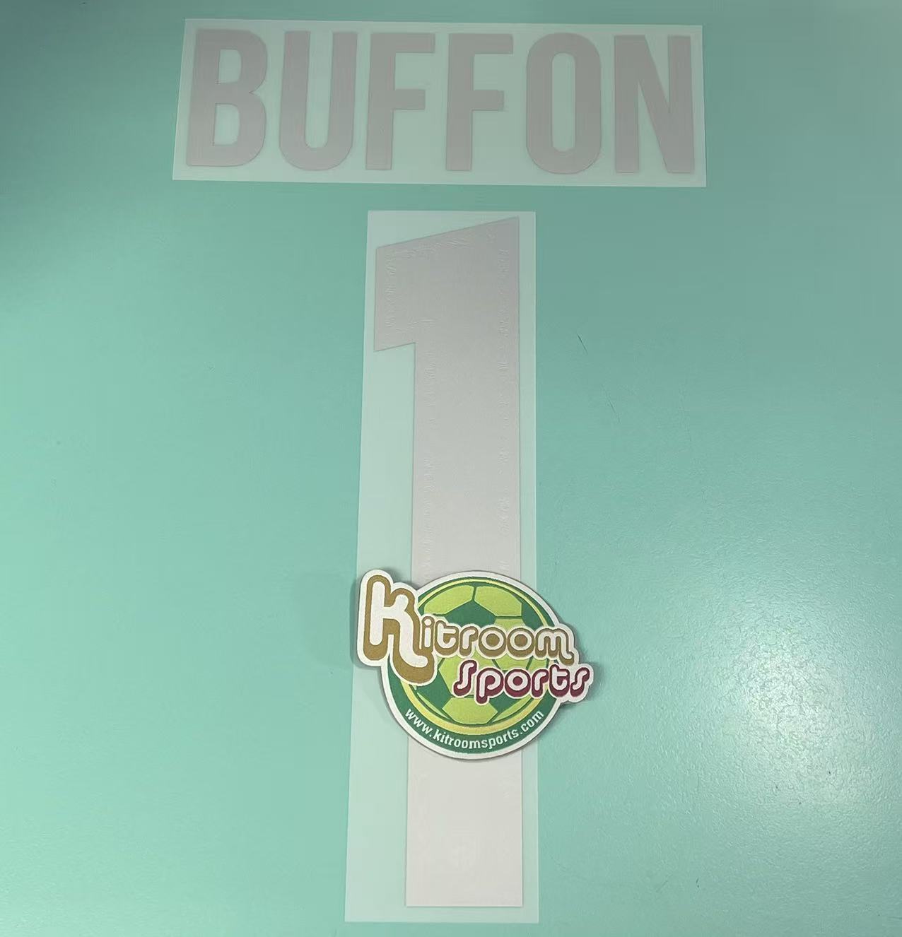 2022-23 Parma Black GK Nameset #1 BUFFON