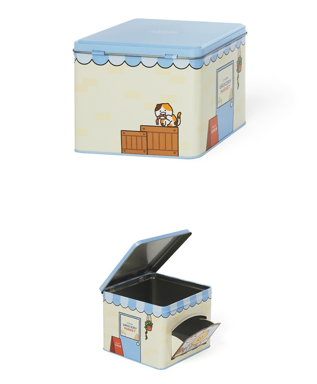 Kakao Friends Grocery Market 系列｜☕️茶包鐵盒