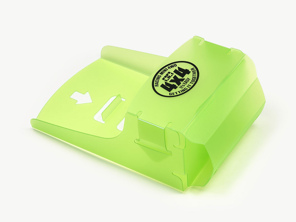 MINI 4WD CAR CATCHER (CLEAR GREEN)