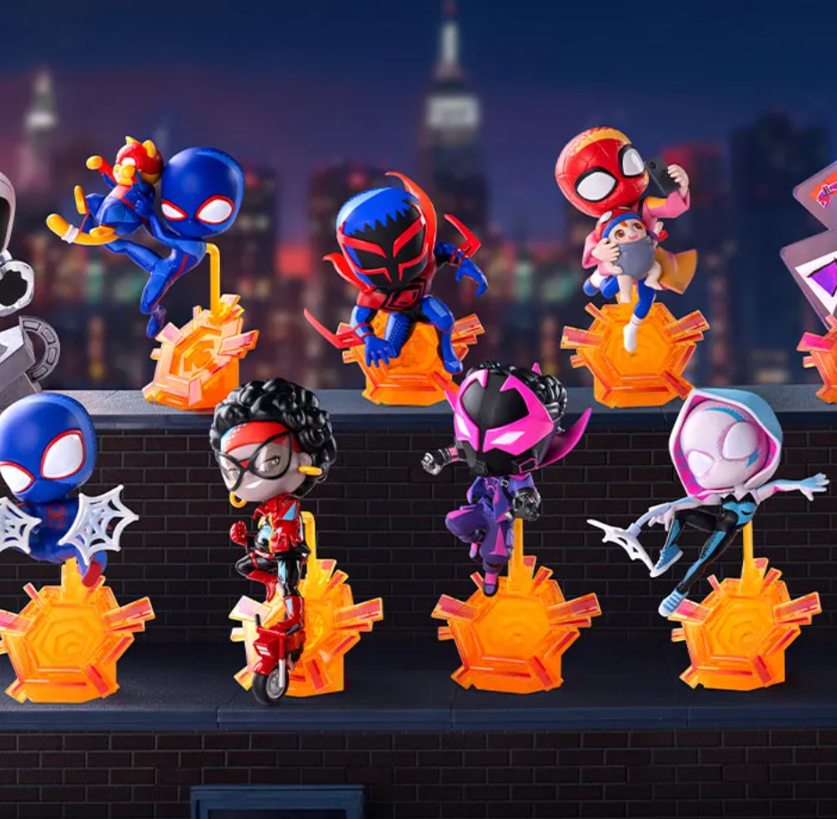 [漫威] 蜘蛛俠：飛躍蜘蛛宇宙系列 盲盒公仔 (英文) | 1件