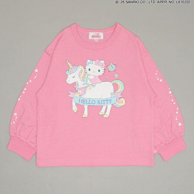 🆕【⭐訂購⭐】 🌀#Sanrio 獨角獸亮片印花 泡泡袖 長袖Tee［4款選］🌀[ELIA-0106][261015]